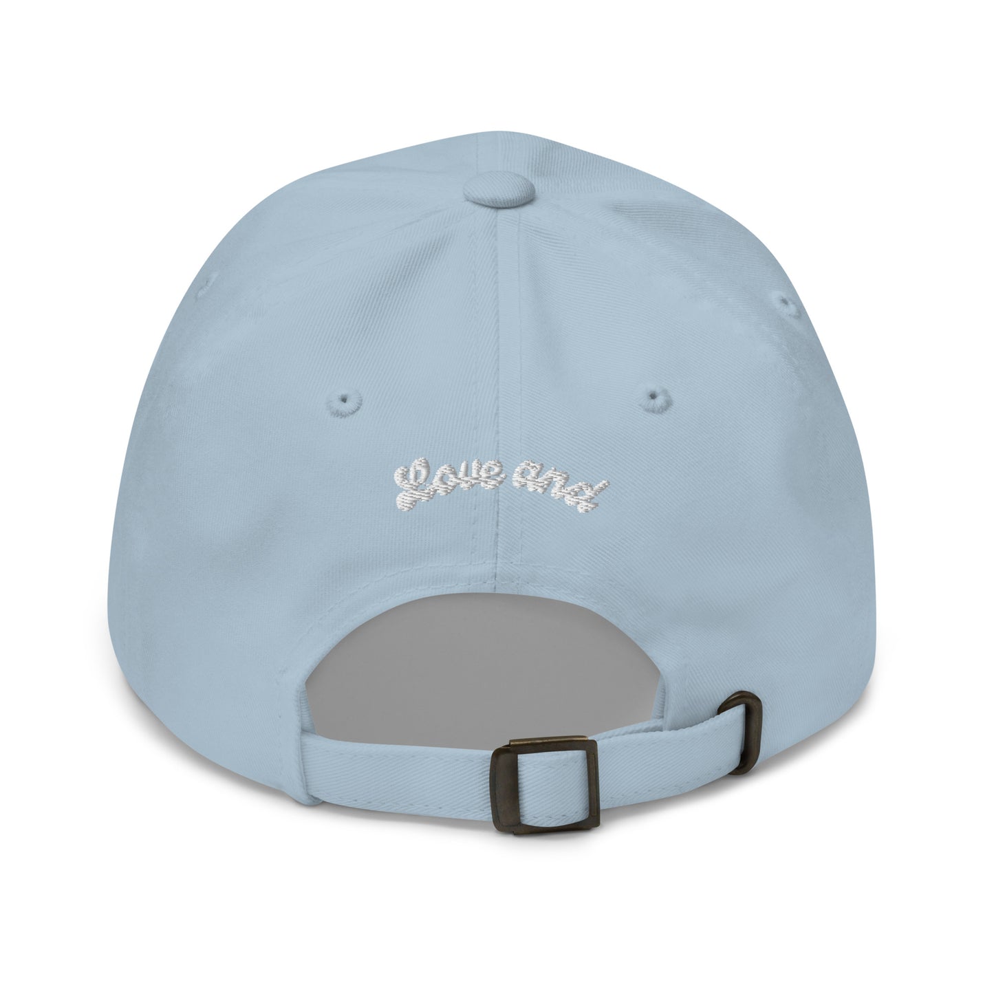 (Love &) Women's Basketball Dad Hat - Baby Blue